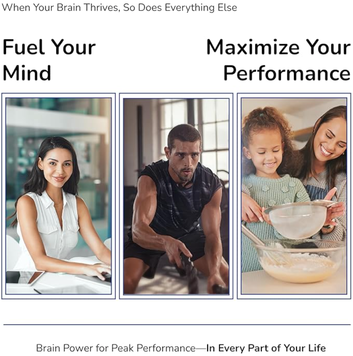 TriNeuro Brain - 60 Capsules