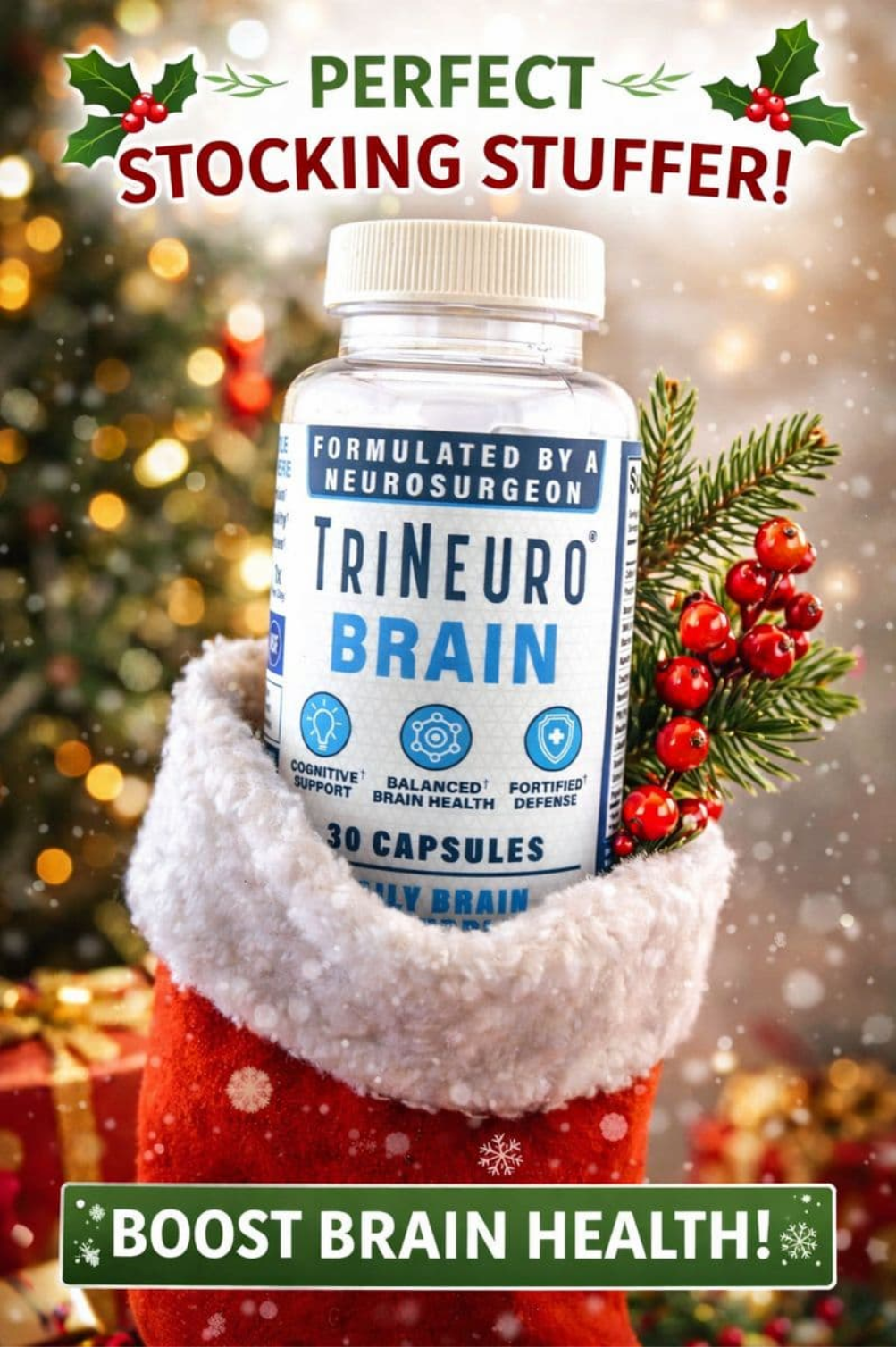 TriNeuro Brain - 30 Capsules