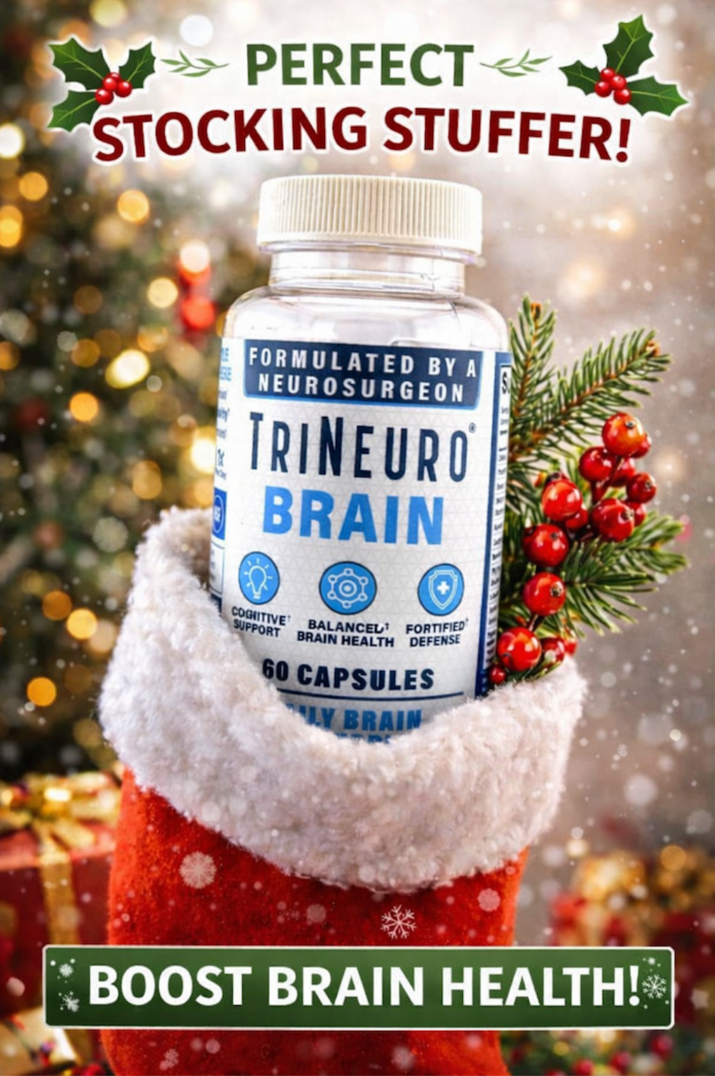 TriNeuro Brain - 60 Capsules