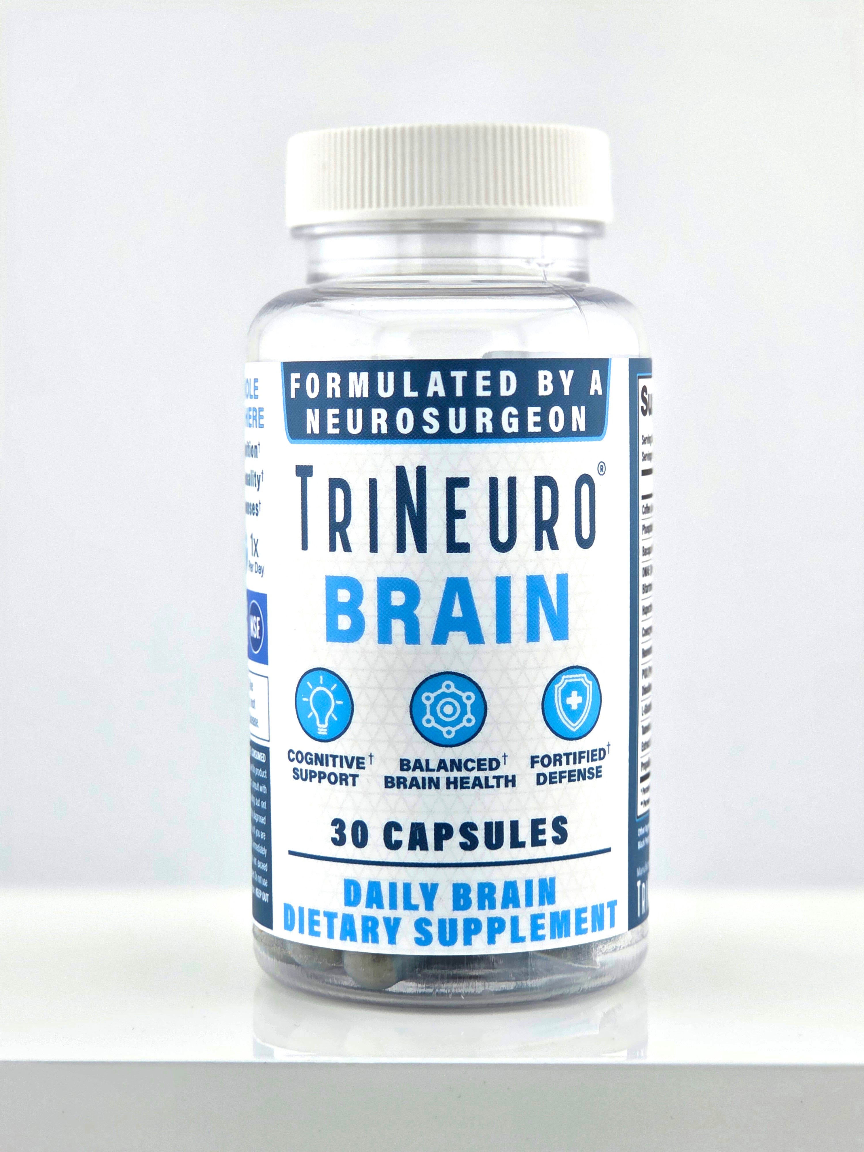 TriNeuro Brain - 30 Capsules