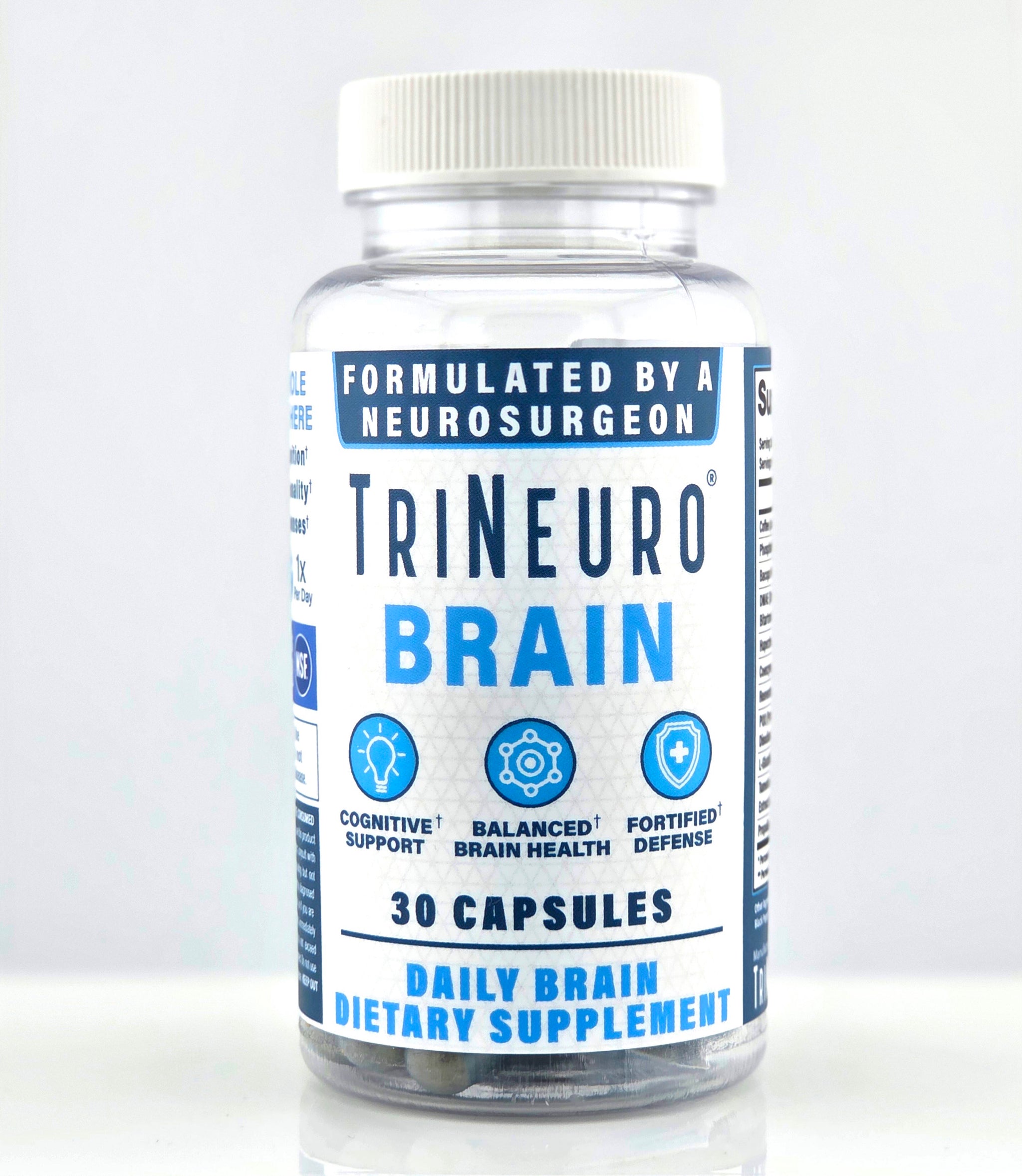 TriNeuro Brain - 30 Capsules