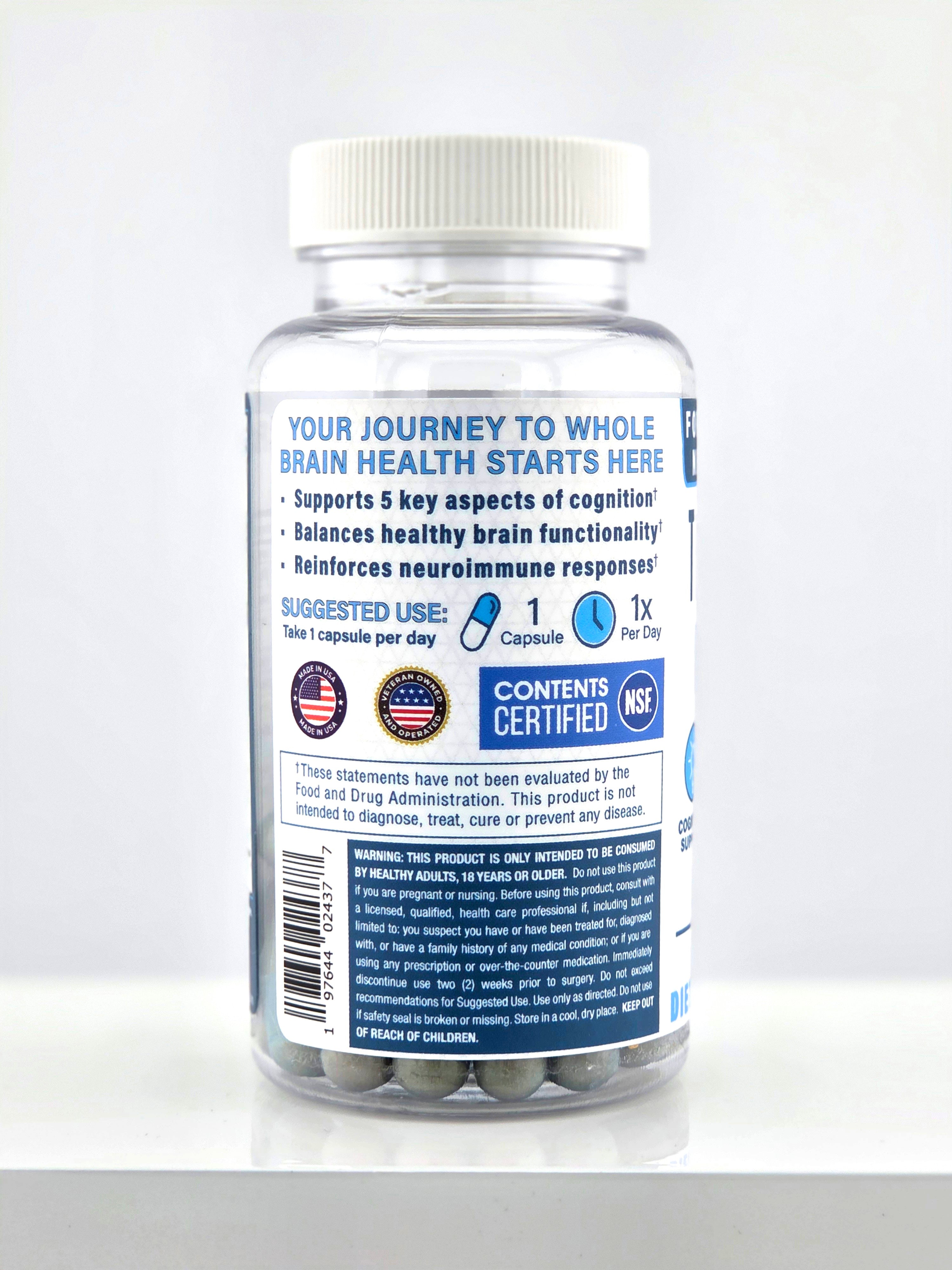 TriNeuro Brain - 30 Capsules