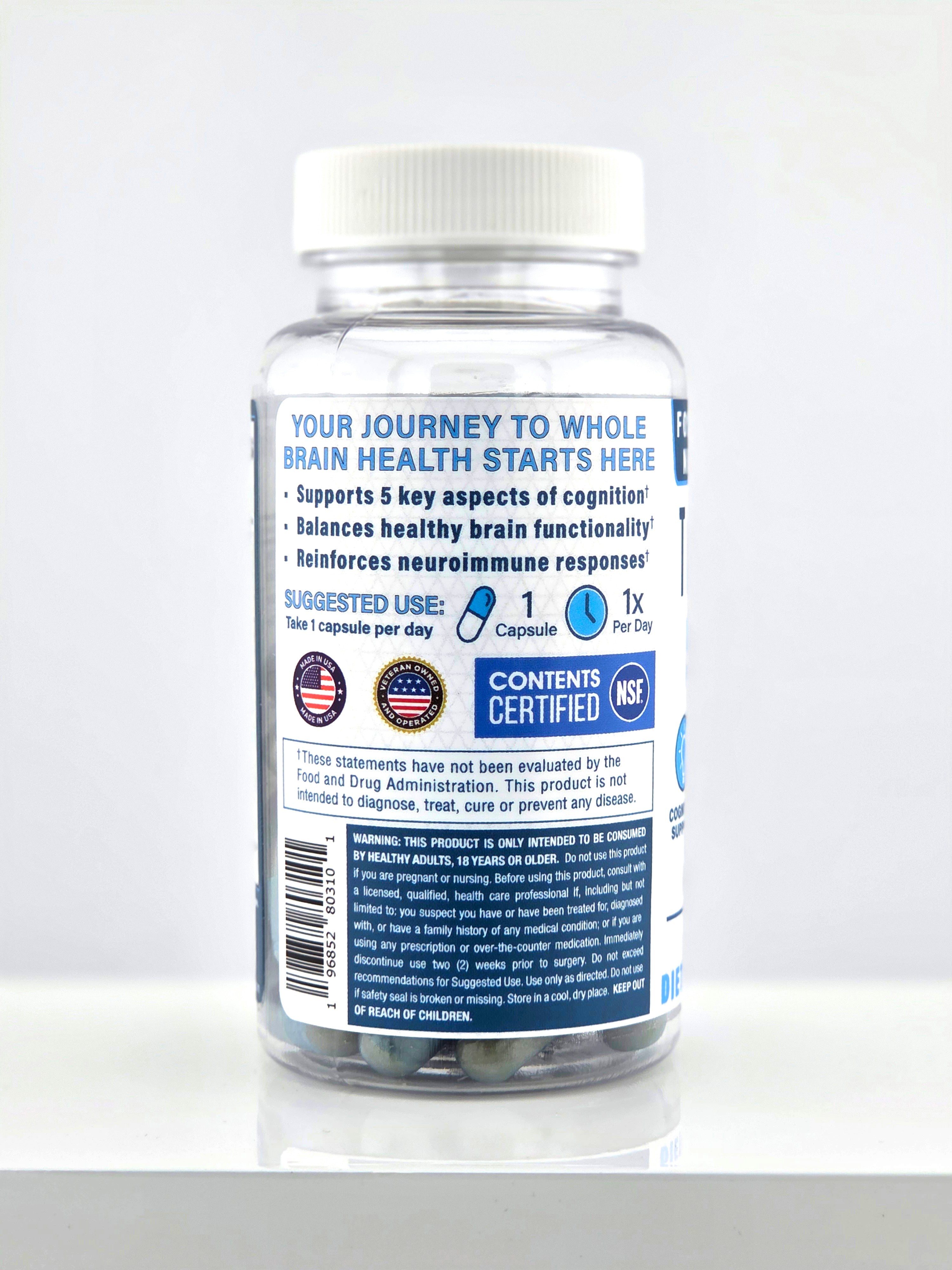 TriNeuro Brain - 60 Capsules