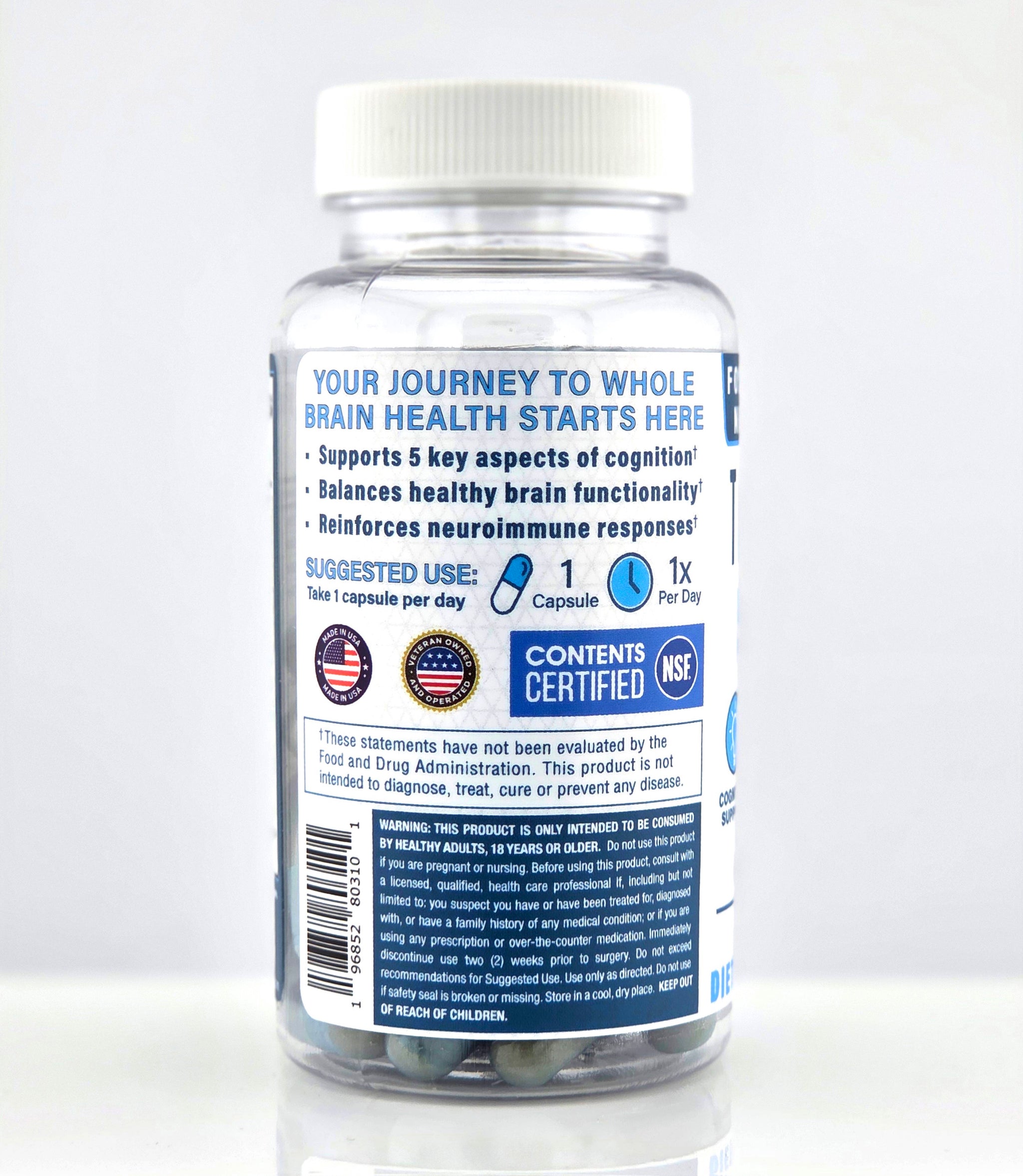 TriNeuro Brain - 60 Capsules